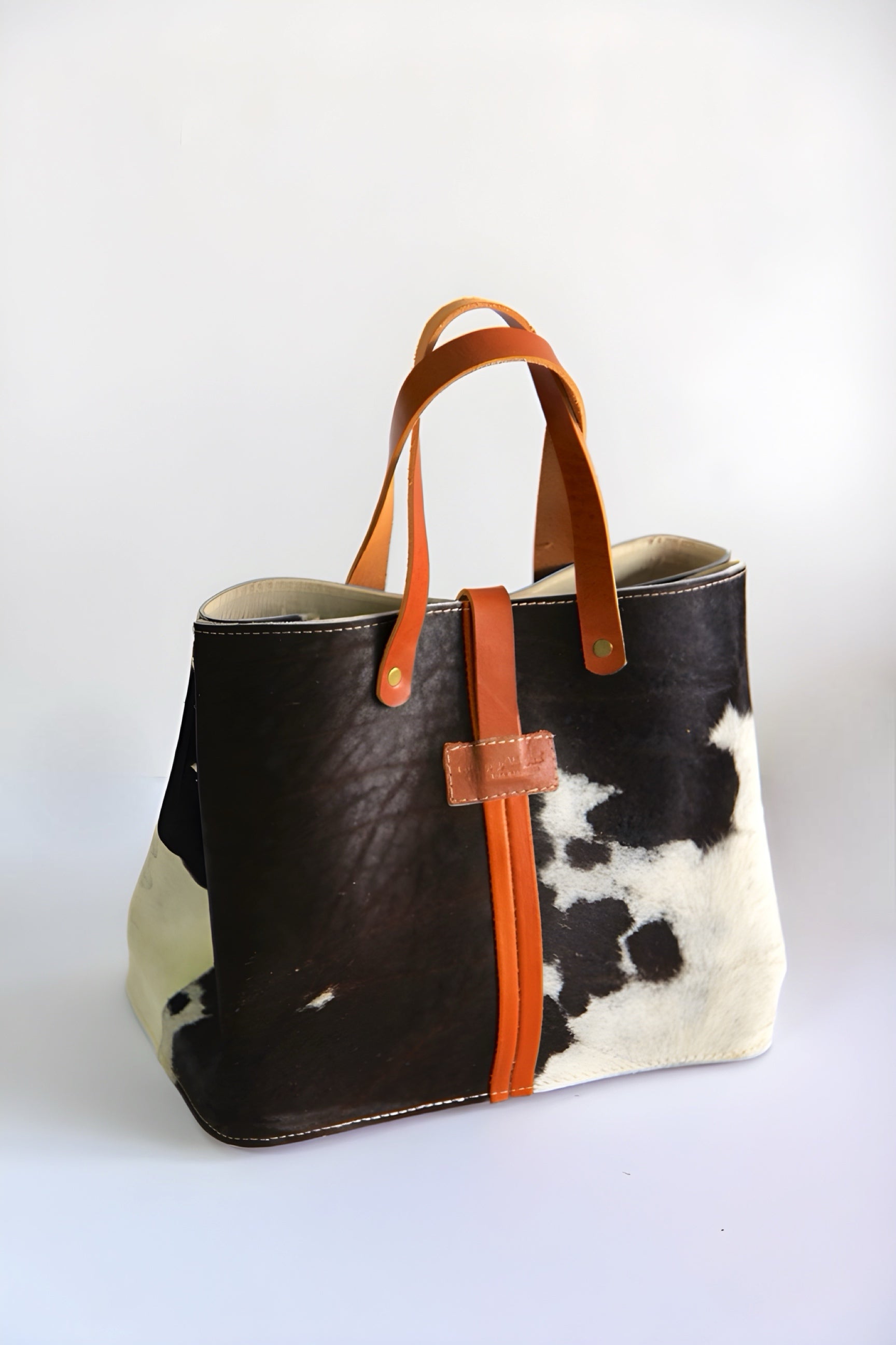 Mini Dominga pelo blanco y negro