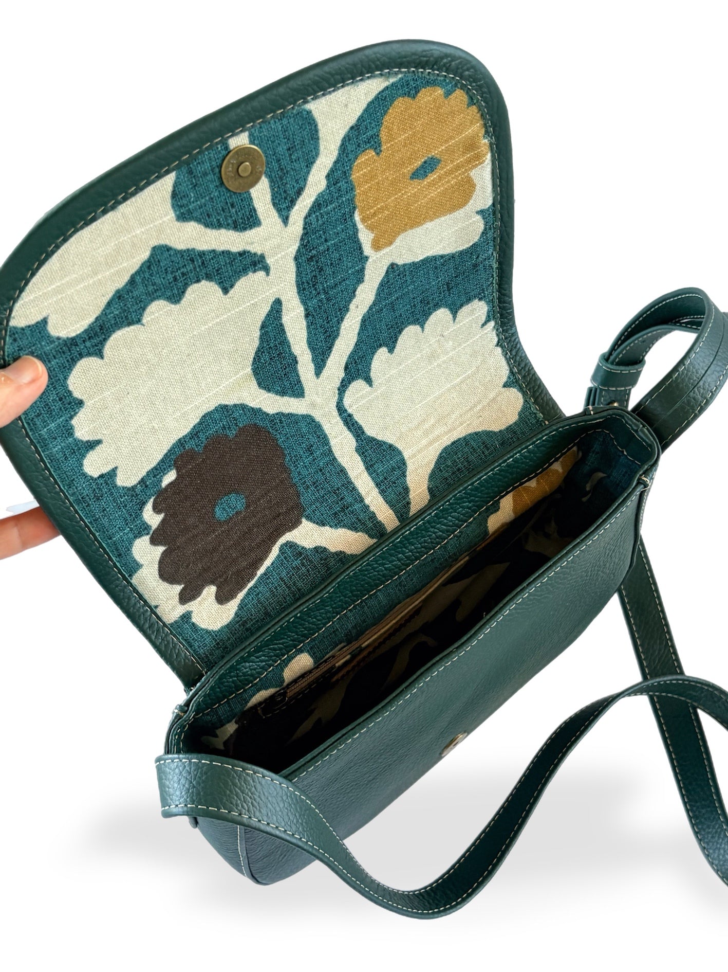 Bolso SUH pelo verde esmeralda