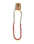 Collar Bambú rojo
